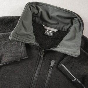 KUHL Revel Fleece 1/4 Zip Pullover Men L Black Outdoor Camping Layering Utility